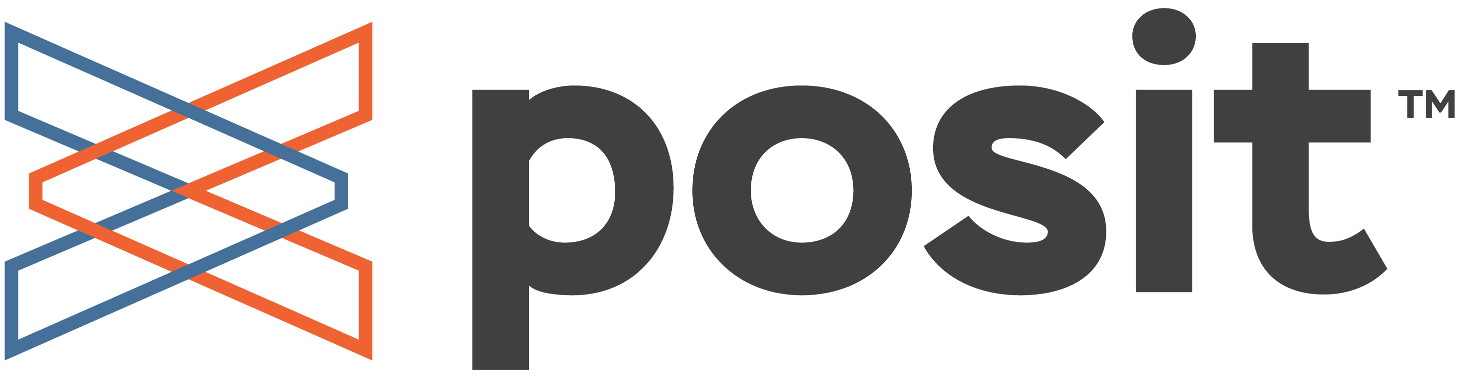 Posit logo.